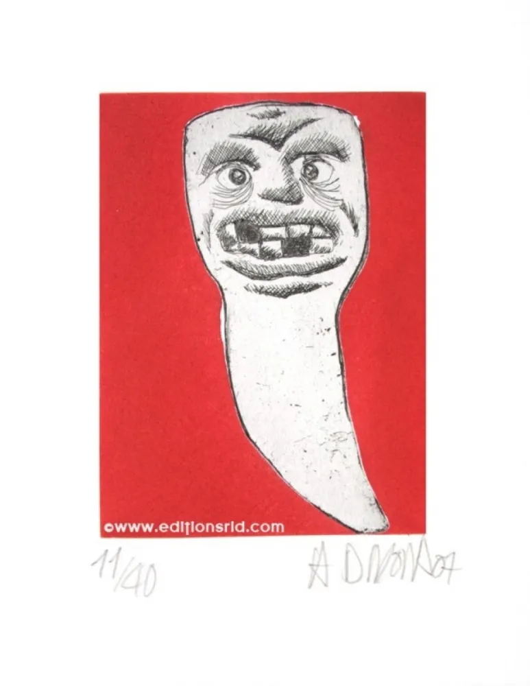 Gravure Di Rosa - Dent #29