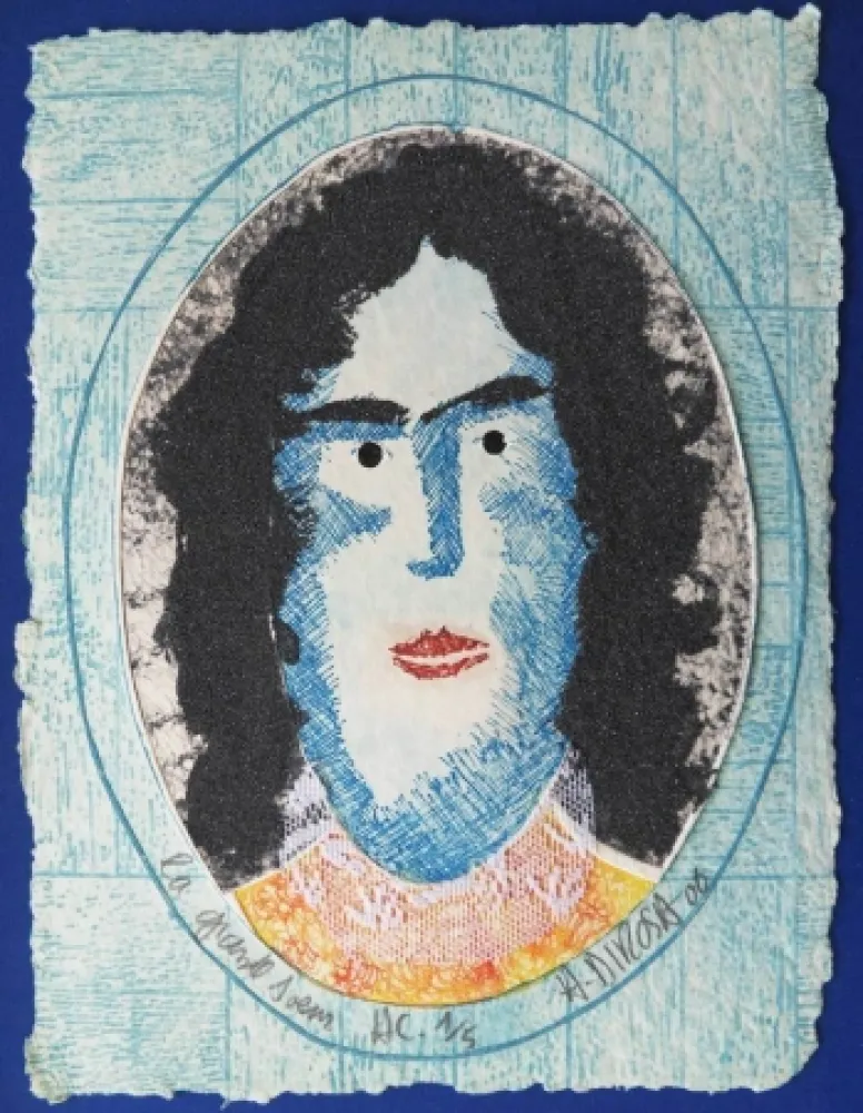 Gravure Di Rosa - La grande soeur