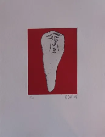 Gravure Di Rosa - Les 32 dents