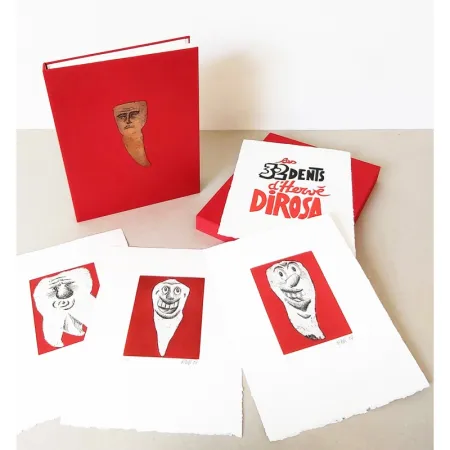 Livre Illustré Di Rosa - Les 32 dents d'Hervé Di Rosa