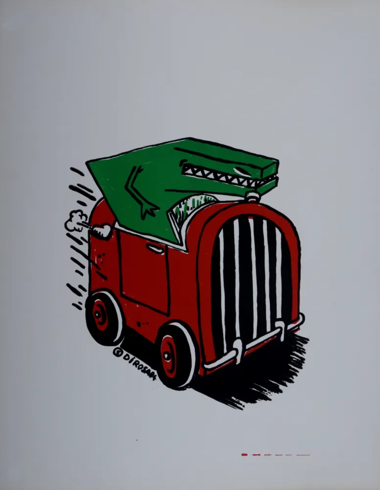 Lithographie Di Rosa - Raphaël, 1985