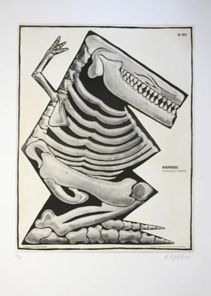 Eau-Forte Et Aquatinte Di Rosa - Raphaël