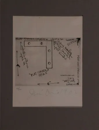 Eau-Forte Dine - Flat corner brace