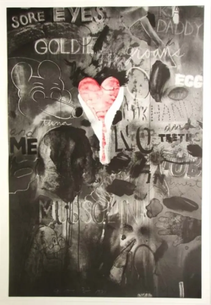 Lithographie Dine - Picabia II