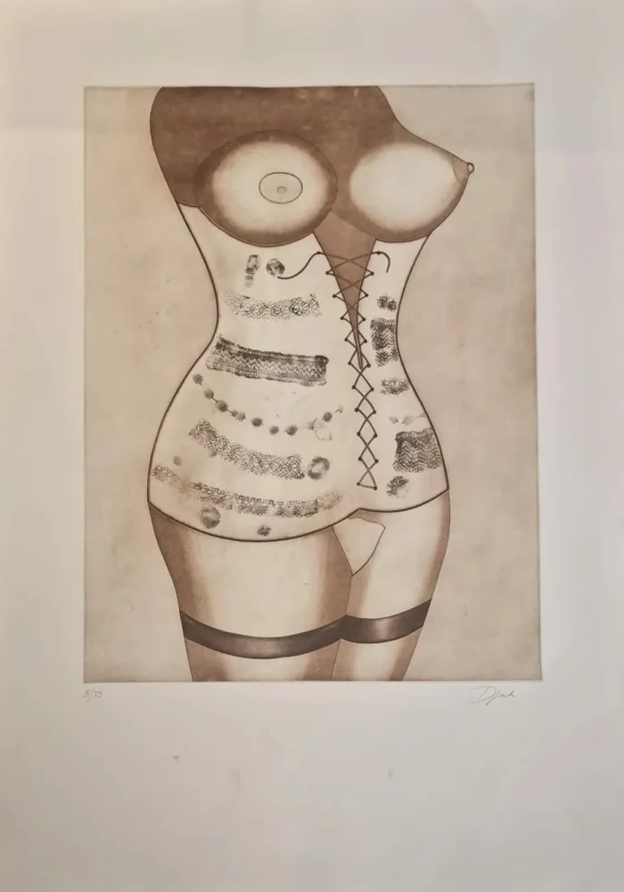 Eau-Forte Djak - Senza titolo