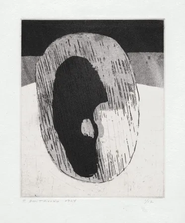 Lithographie Dmitrienko - Ombre I