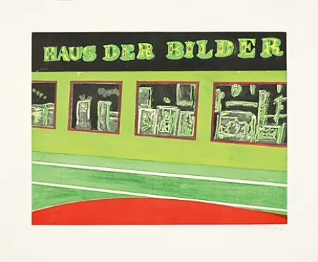 Eau-Forte Et Aquatinte Doig - Haus der Bilder, Blatt 4 der Serie 