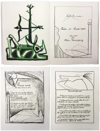 Livre Illustré Dominguez - Paul Éluard : POÉSIE ET VÉRITÉ 1942. 31 gravures originales (1947)