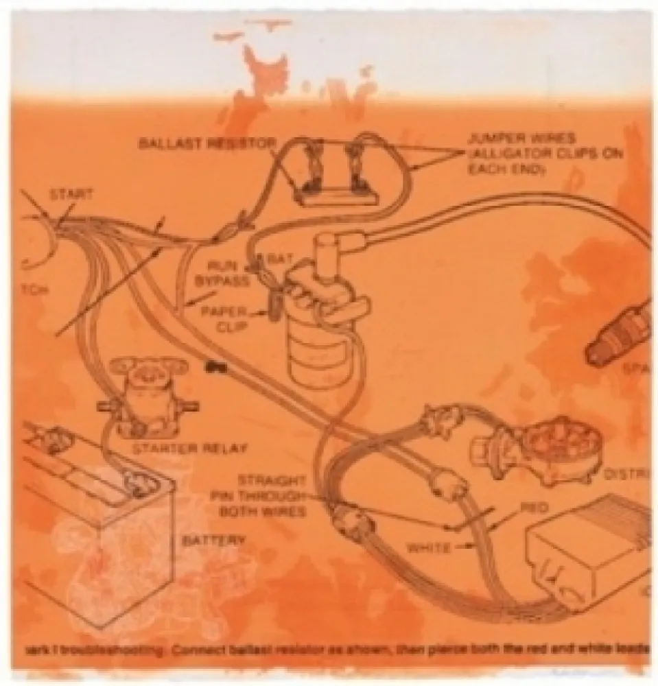 Aquatinte Dona - Steps Into The Elastic Gate I