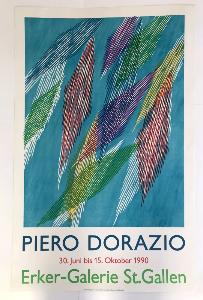Affiche Dorazio - Erker-Galerie St.Gallen