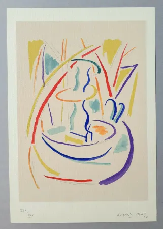 Sérigraphie Dorazio - Fontana