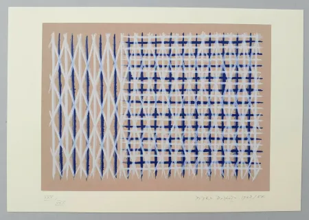 Sérigraphie Dorazio - Jeus ècossais VI