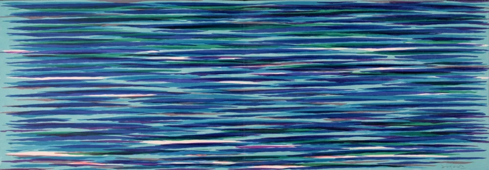 Lithographie Dorazio - Kokkora (#6), 1987 - Hand-signed, Not numbered