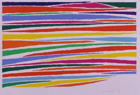 Lithographie Dorazio - SENZA TITOLO