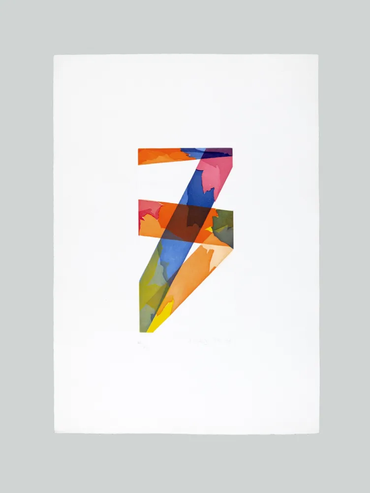 Aquatinte Dorazio - Senza titolo