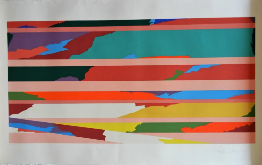 Sérigraphie Dorazio - Senza titolo