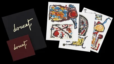 Lithographie Doucet - Traces du quotidien