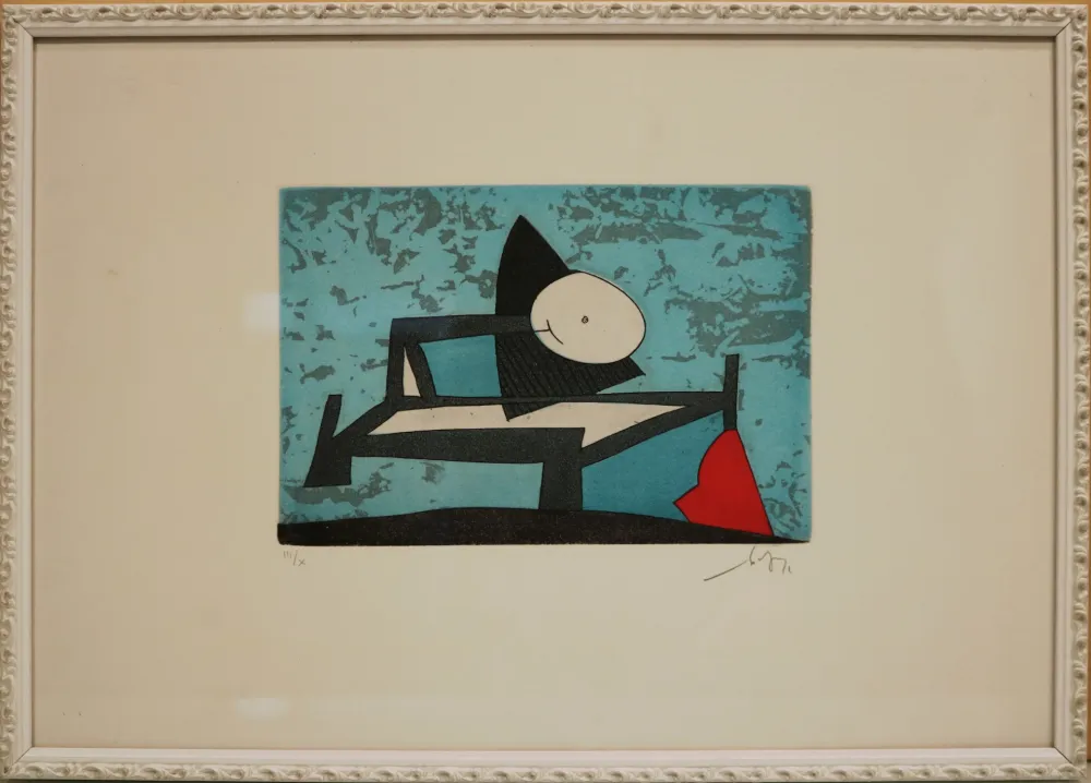 Eau-Forte Et Aquatinte Dova  - L'integrazione