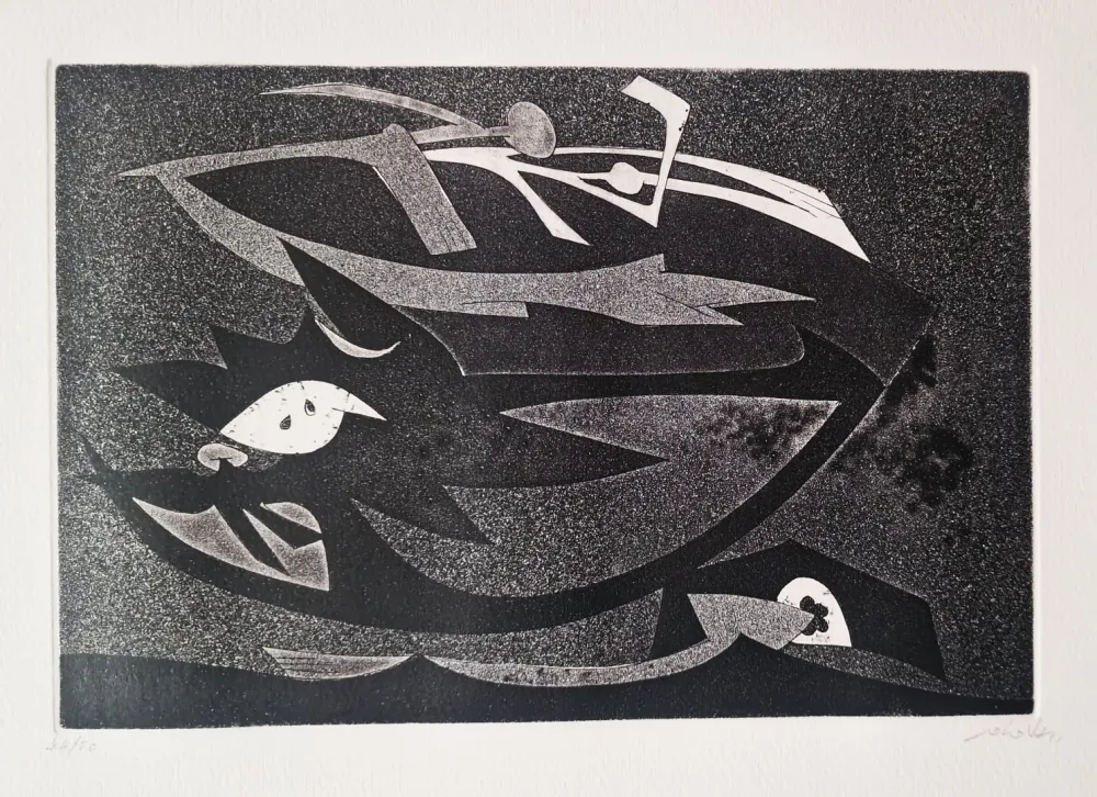 Eau-Forte Et Aquatinte Dova  - Senza titolo