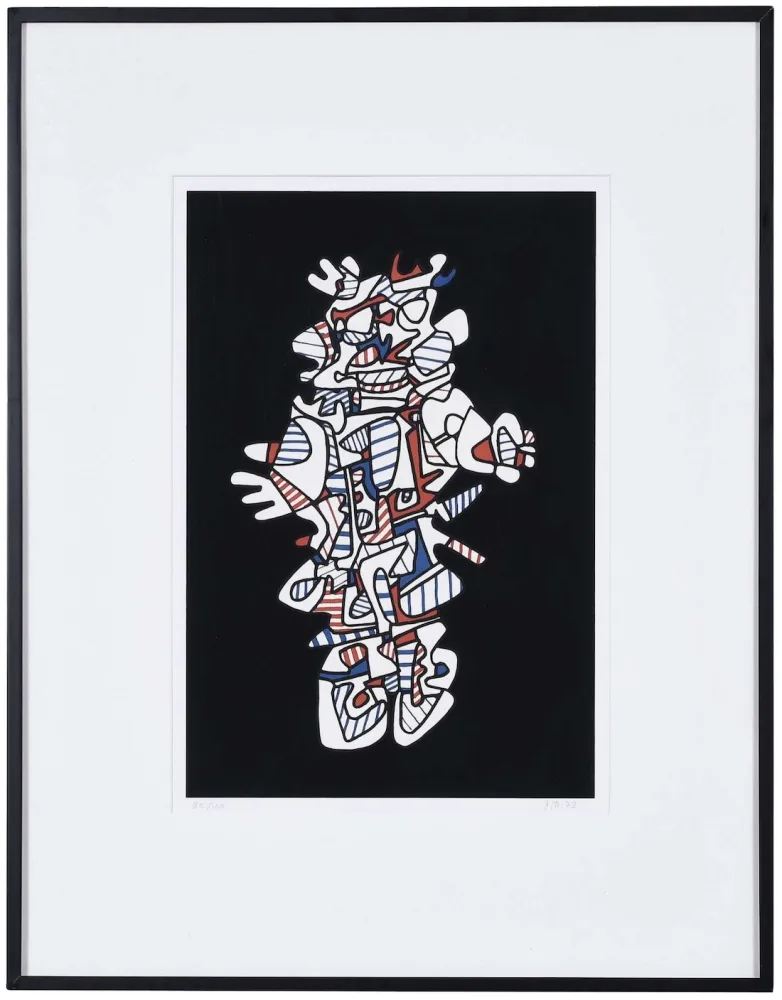 Sérigraphie Dubuffet - Epiphanor