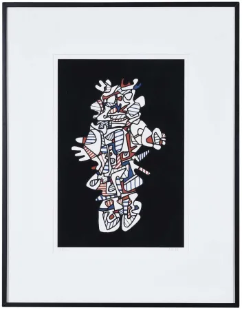 Sérigraphie Dubuffet - Epiphanor