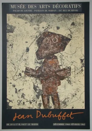 Lithographie Dubuffet - Jean Dubuffet