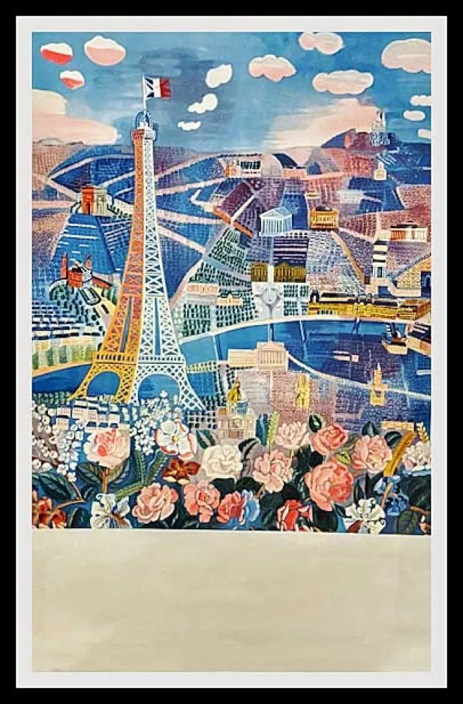 Affiche Dufy - Le Printemps à Paris