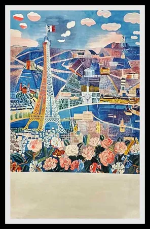 Affiche Dufy - Le Printemps à Paris