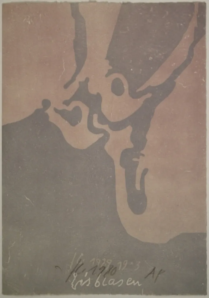 Gravure Sur Bois Eggenschwiler - Eisblasen