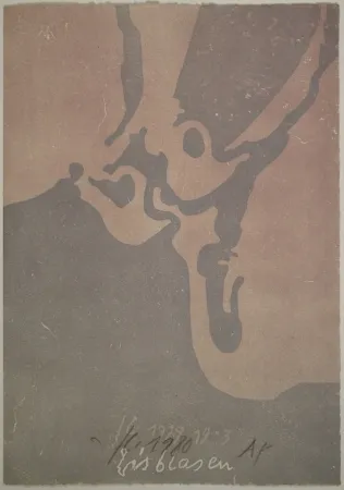 Gravure Sur Bois Eggenschwiler - Eisblasen