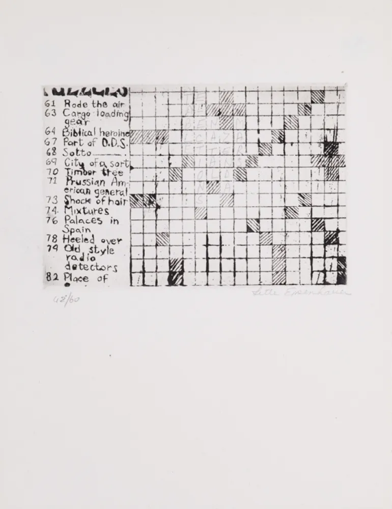 Eau-Forte Eisenhauer - Untitled