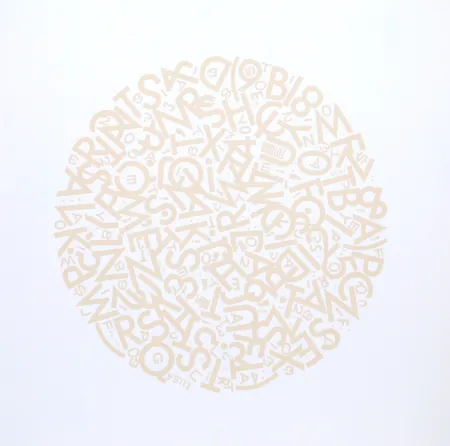 Aucune Technique Engel - The Alphabet (beige)