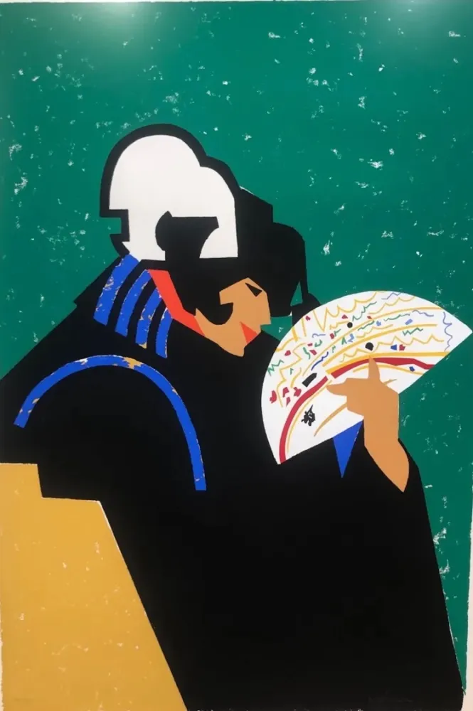 Sérigraphie Equipo Cronica - Abanico torero