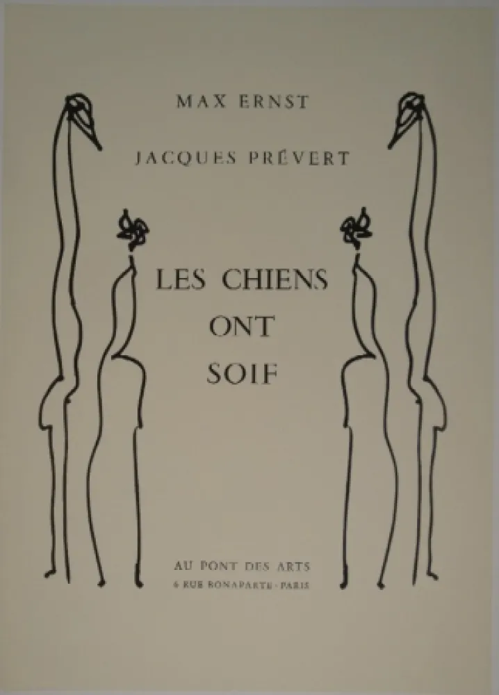 Livre Illustré Ernst - Les chiens ont soif.