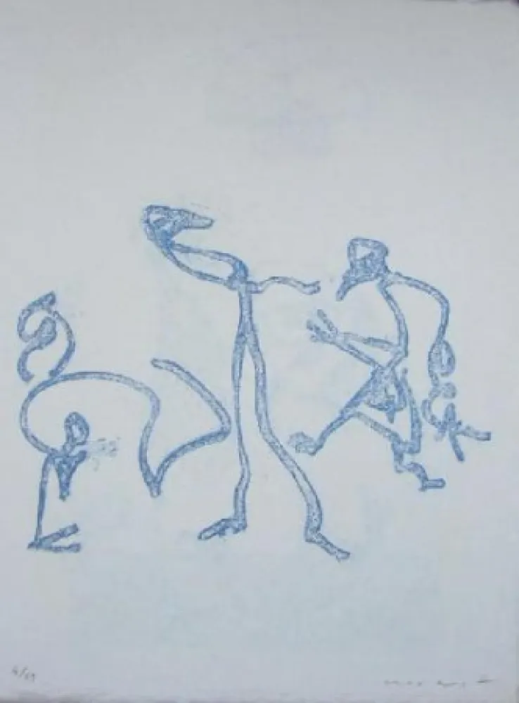 Lithographie Ernst - Lewis Carroll's Wunderhorn 2