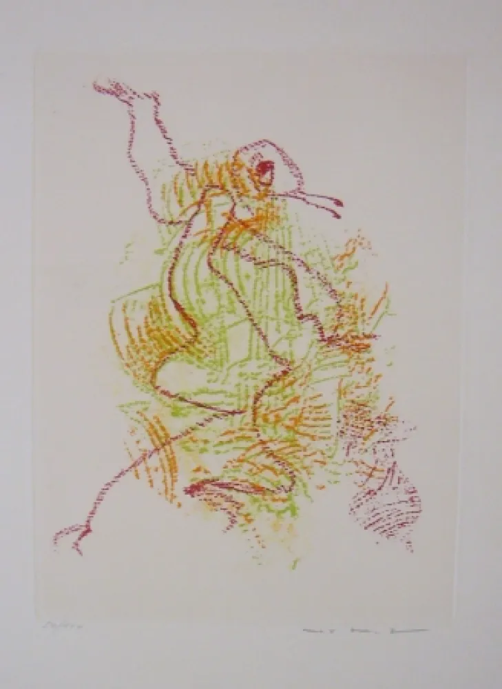 Eau-Forte Et Aquatinte Ernst - Par dessus les moulins