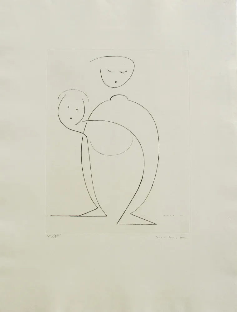 Eau-Forte Ernst - Sans titre