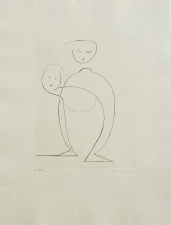 Eau-Forte Ernst - Sans titre