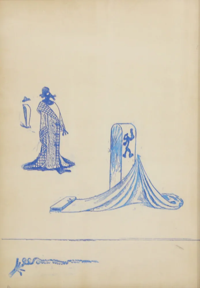 Lithographie Ernst - UNTITLED