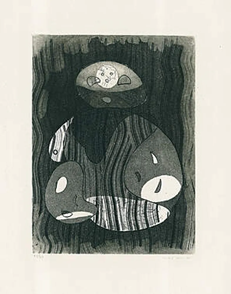 Aquatinte Ernst - Untitled - 