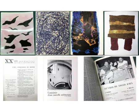 Livre Illustré Ernst - XXe SIÈCLE. Nouvelle série. XXIIe Année. N° 20. XX. L'Art Conscience du Monde. Noël 1962 (Baj, Ernst, Manessier)