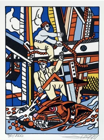 Sérigraphie Erro - From the series 