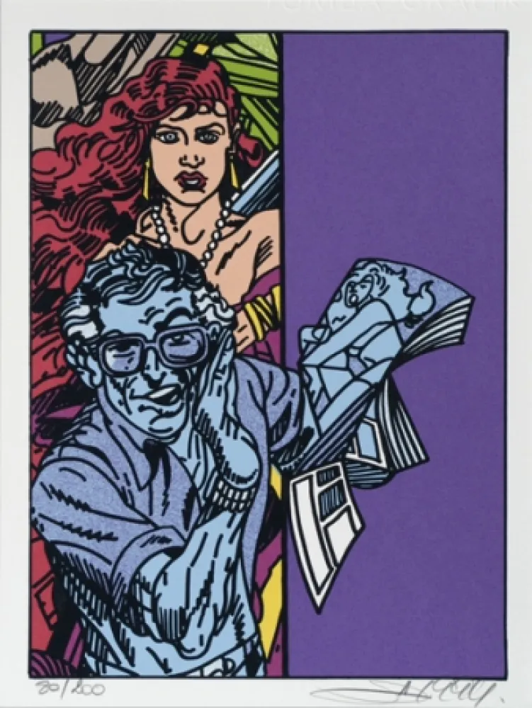 Sérigraphie Erro - From the series 