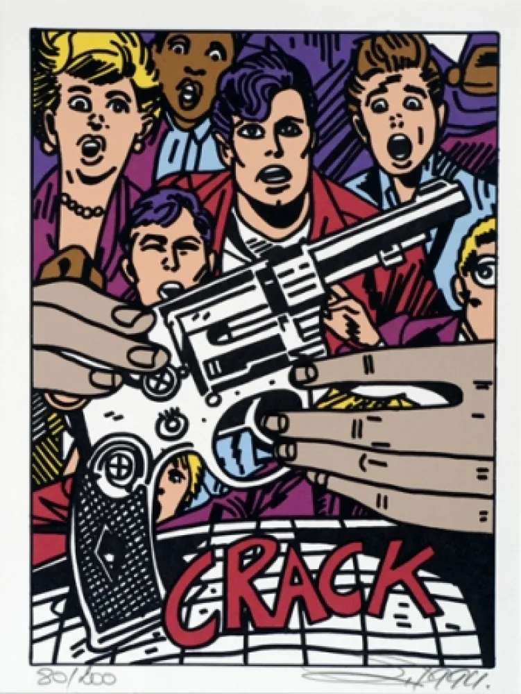 Sérigraphie Erro - From the series 