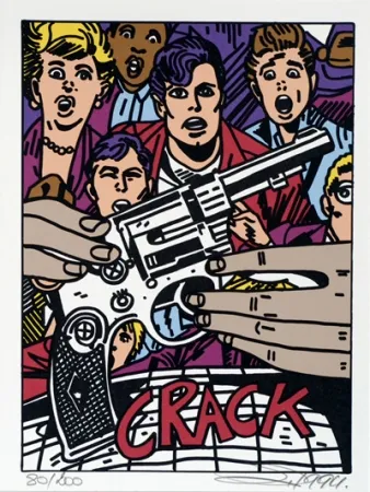 Sérigraphie Erro - From the series 