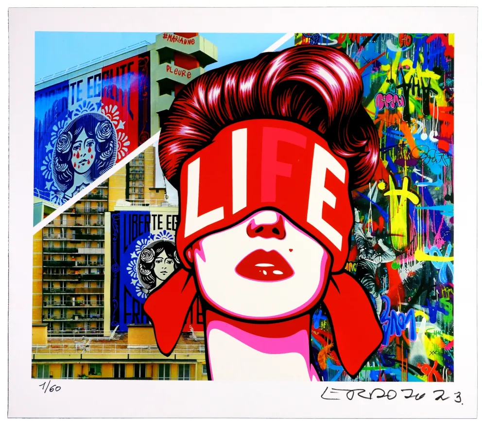 Estampe Numérique Erro - Sans titre