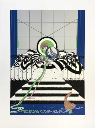 Sérigraphie Erte - PARESSEUSE