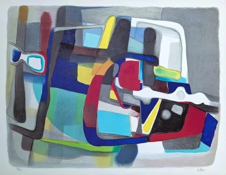 Lithographie Esteve - Aladin 