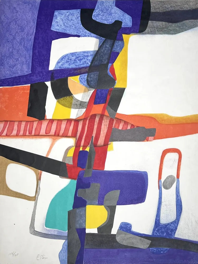 Lithographie Esteve - Grand Pavois 