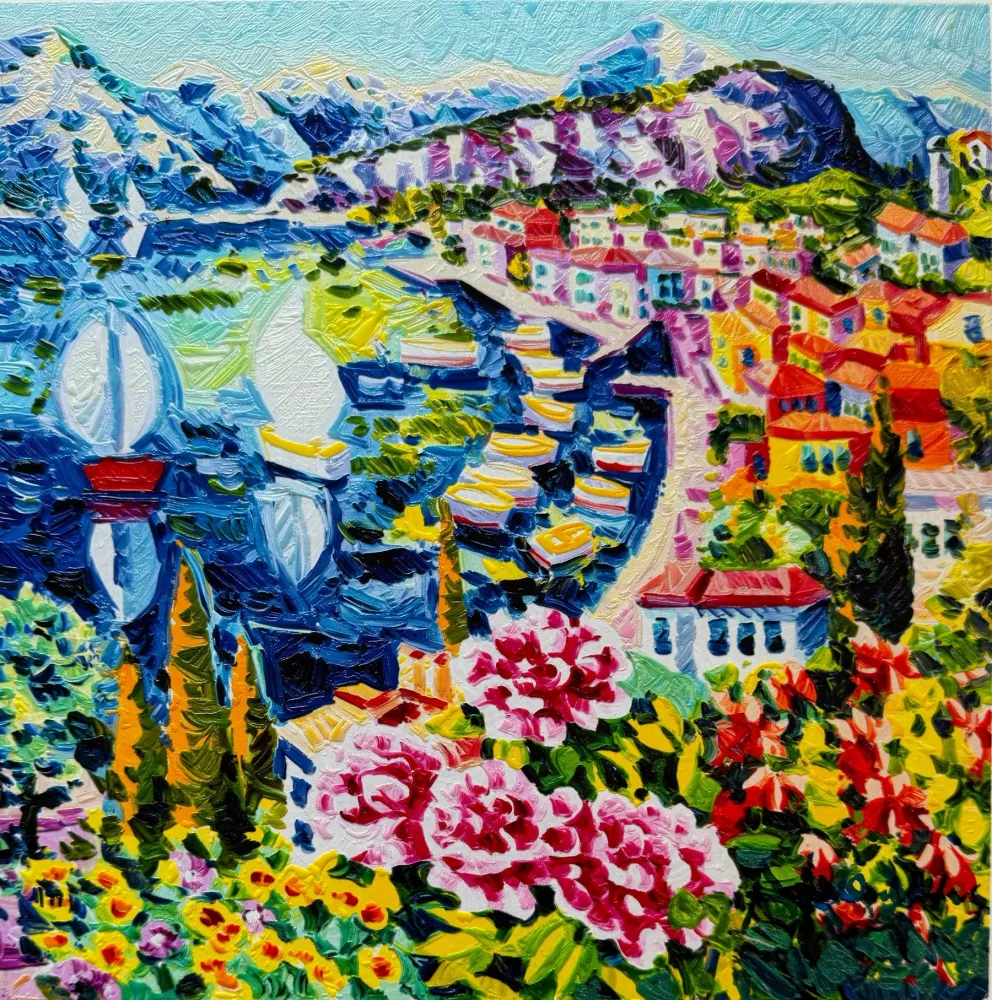 Sérigraphie Faccincani - Il vento leggero del lago